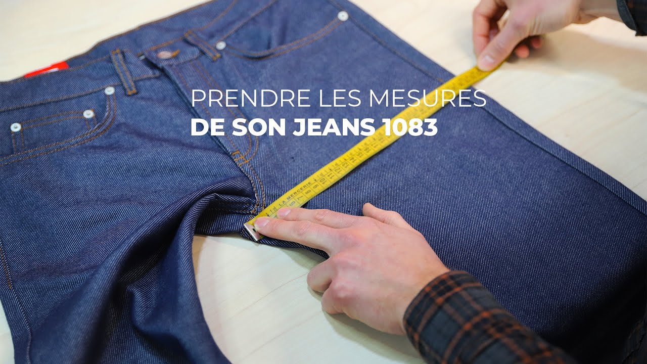 How do I take the measurements for my 1083 jeans?