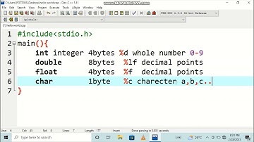 STRUCTURED PROGRAMMING,C BASIC STRUCTURE,DATA TYPES, VARIABLES,VARIABLE DECLARATION.