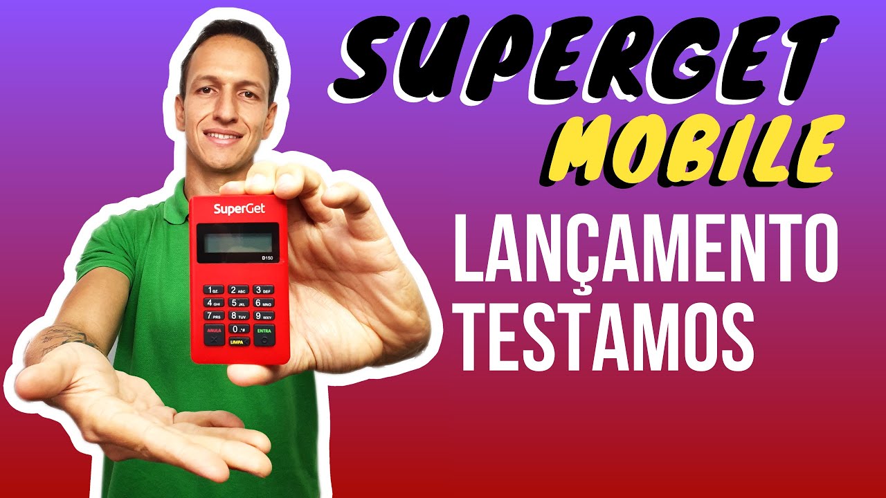 NOVA SUPERGET Mobile - VALE A PENA? Testamos [Getnet] - YouTube