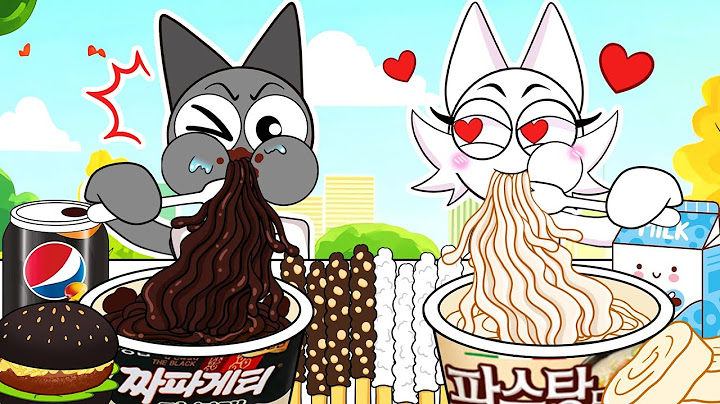 Incredibox Sprunki Wenda VS Gray Convenience Store WHITE BLACK MUKBANG | ASMR | Animation