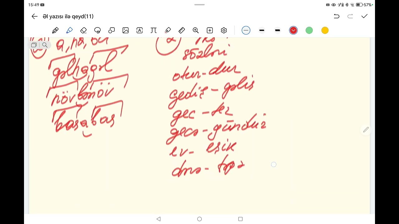 Sözün quruluşca növləri.