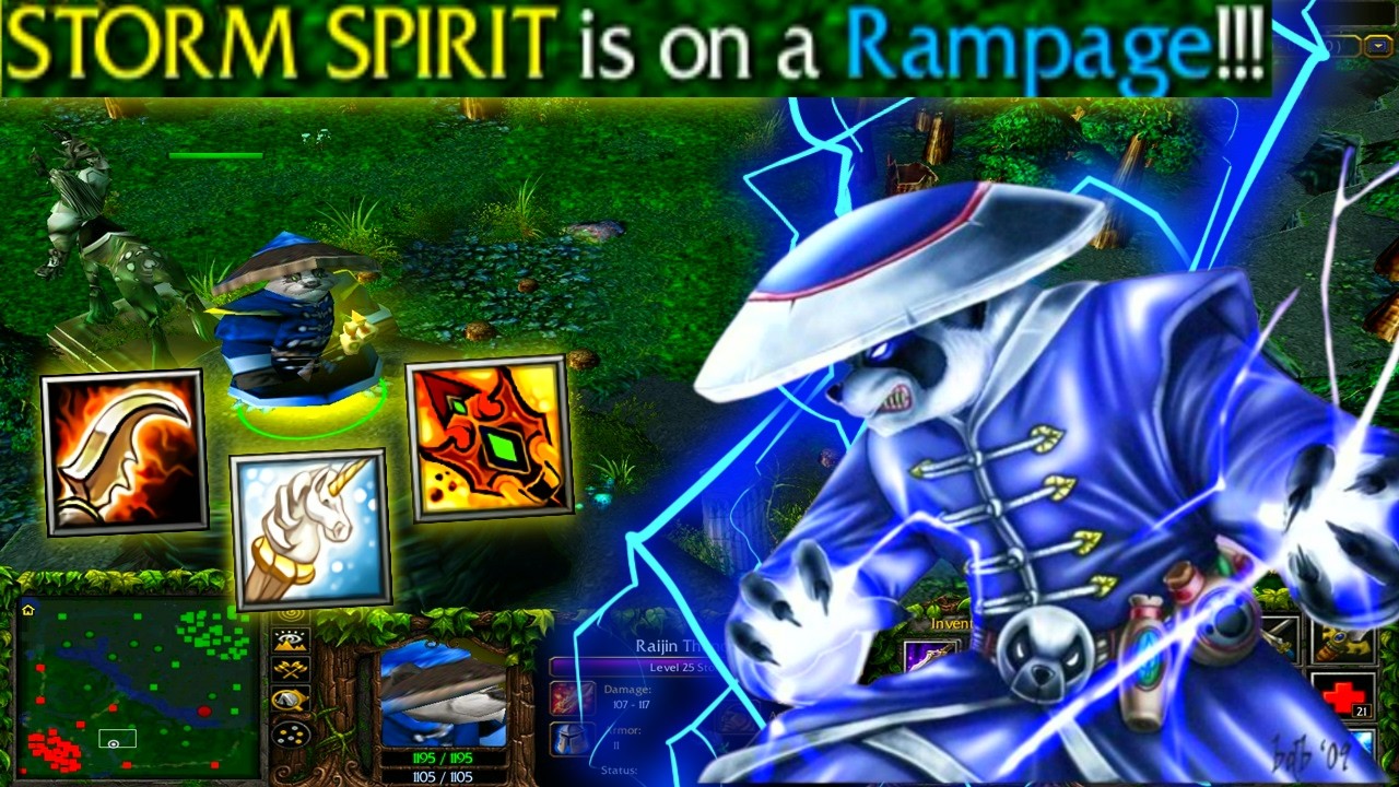 Tanglad - Best Storm Spirit SEA SERVER (WTF RAMPAGE)