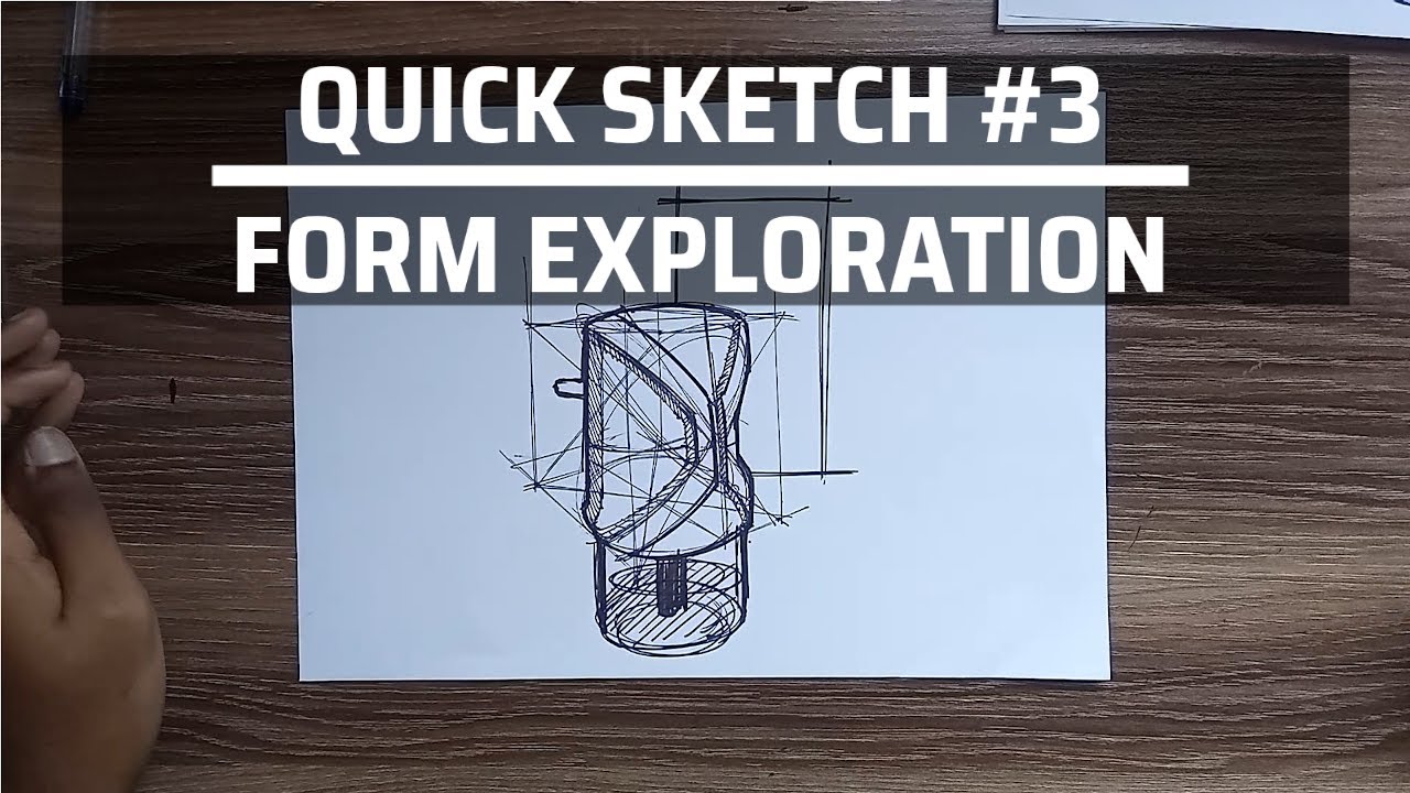 Industrial design Sketching | Quick Sketch #3 | ibrxdes | Mosquito Repellent Liquid Vaporizer