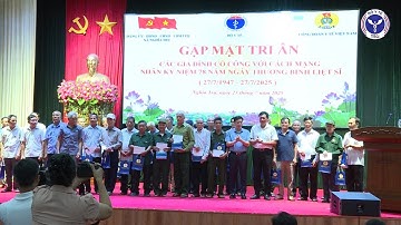 BỘ Y TẾ TRI ÂN CÁC THƯƠNG BỆNH BINH, GIA ĐÌNH NGƯỜI CÓ CÔNG TẠI HƯNG YÊN