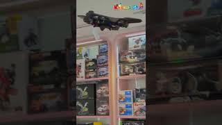 RC Fighter Jet ✈️🔥 360° Stunts, LED Lights & Epic Flying Action #shorts