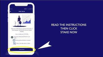 How To Stake Tatcoin On The ABiTrader App