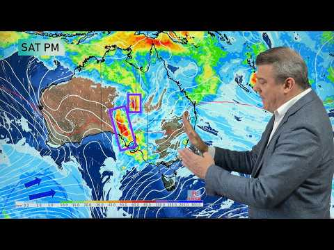 Oz: Weekend rain chances in south, tropics may wake up next week