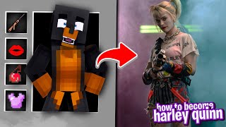 Minecraft Adventures: HOW TO BEOME HARLEY QUINN BIRDS OF PREY