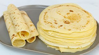 HOW TO MAKE SIMPLE PANCAKES WITHOUT MILK !! screenshot 4