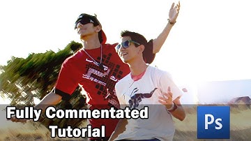 Photoshop  Tutorial- Painted Background Effect CLEAR Subjects CS3 CS4 CS5