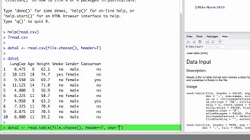 Import Data, Copy Data from Excel to R CSV & TXT Files   R Tutorial