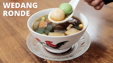 CARA MEMBUAT WEDANG RONDE | Manis di mulut hangat di badan, cocok dinikmati saat musim hujan