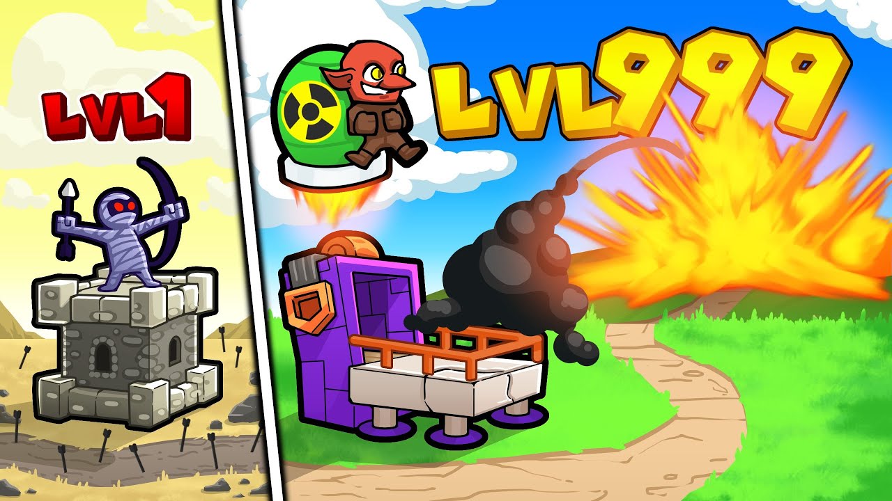 I Evolved The Ultimate Explosive Tower in Kingdom Rush