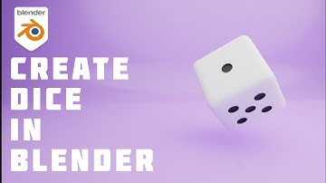 Simple Steps To Modal a Dice In Blender [Blender Beginner Tutorial] #blendertutorial #blender #3d