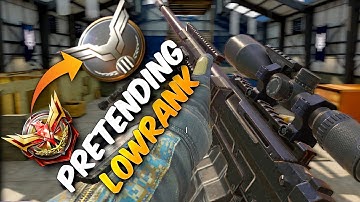 PRETENDING LOW RANK IN 1V1 DECEITFUL PLAYER IN CODM