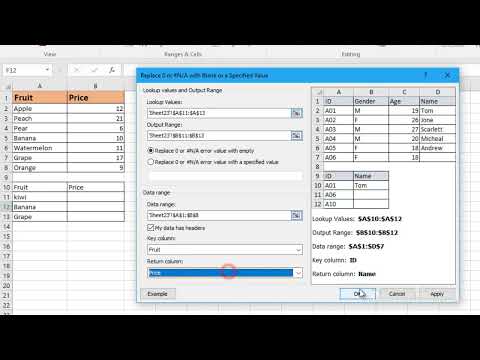 Replace NA Or Zero In Vlookup With Blank Or Specified Text In Excel