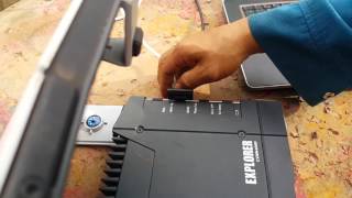 How to point and play BGAN 710 new