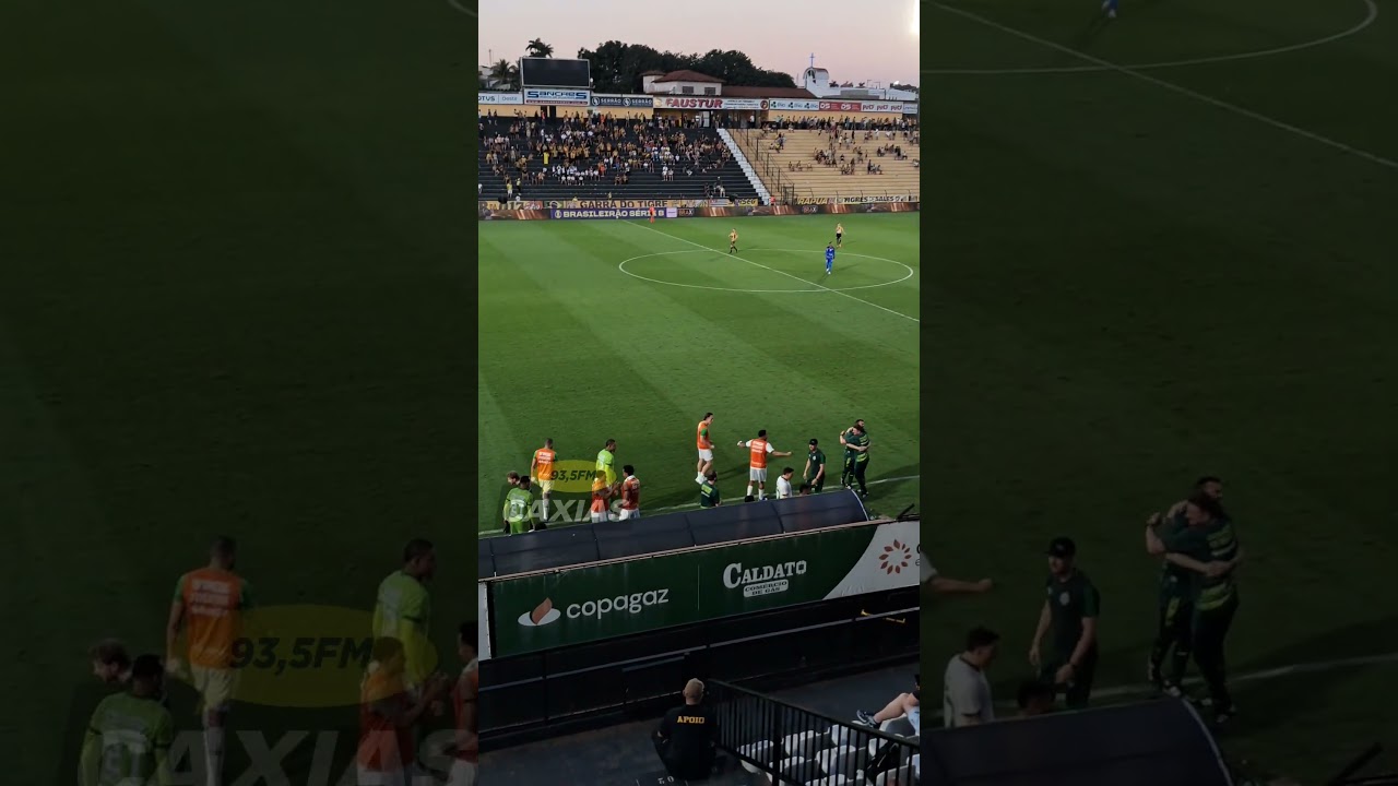 Último lance e apito final da vitória do Juventude sobre o Novorizontino.