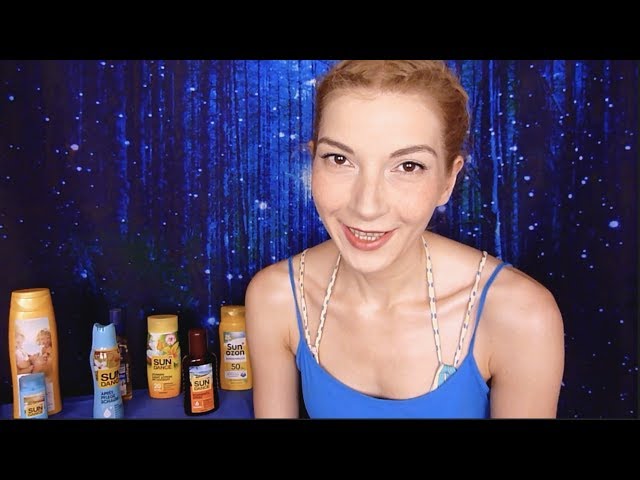 ASMR - Sonnencreme für 1000 Jahre ☀️ Tapping, Scratching, Whisper | deutsch | german