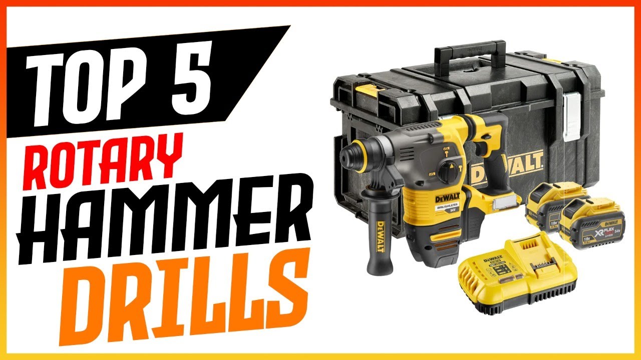 5 Best Rotary Hammer Drills 2025 - Reviews and Buyer's Guide - YouTube