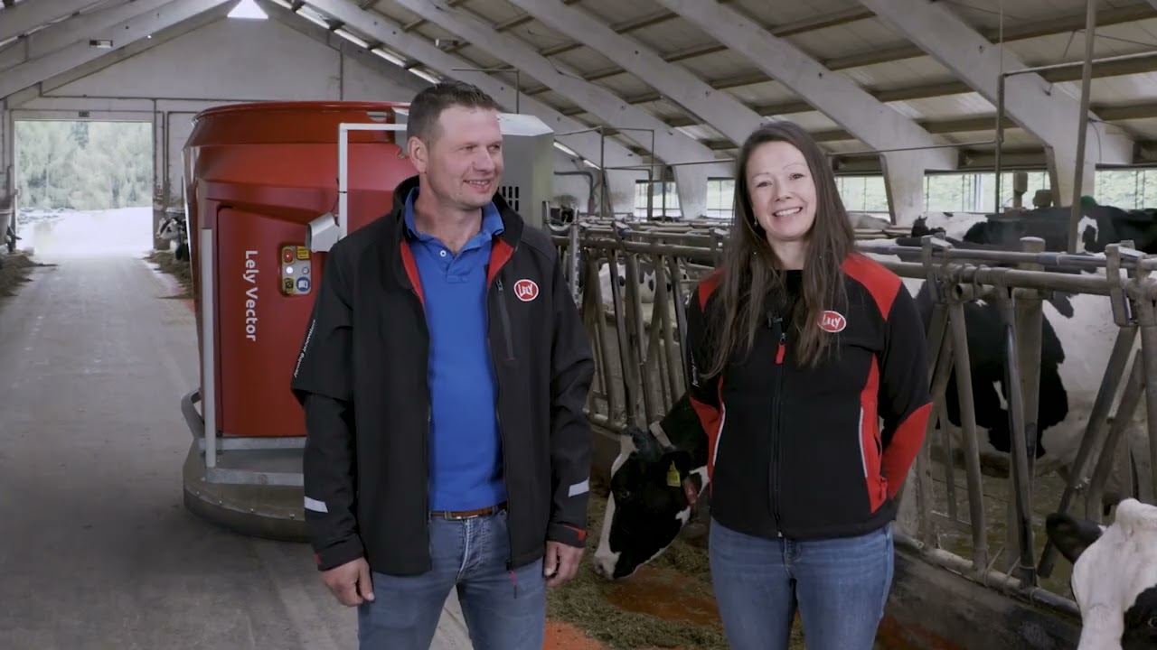 Lely Vector - Kmetija Ročnik - Slovenija