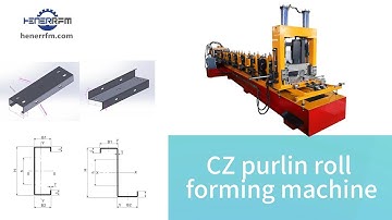 CZ Interchangeable Purlin Roll Forming Machine