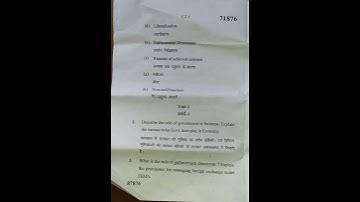 M.Com || Business Environment || Mdu || 2022  #questionpaper