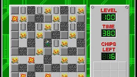 CCLP2 level 100 solution - 345 seconds