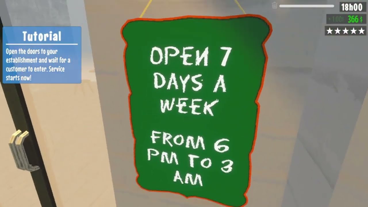 Barman Simulator - The Tutorial