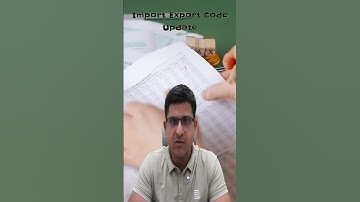 Import Export Code Update By 30th June 2024 #iec #importexportlicense