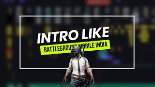 HOW TO MAKE INTRO LIKE BATTLEGROUND MOBILE INDIA | In Kinemaster screenshot 4