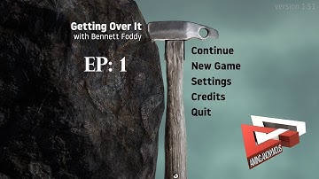 Getting Over It Episode 1 - THIS GAME IS FRUSTRATING!