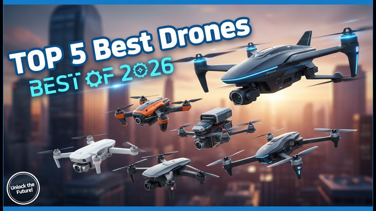 Top 5 Best Drones of 2026 | Best Camera Drones for Every Budget! - YouTube