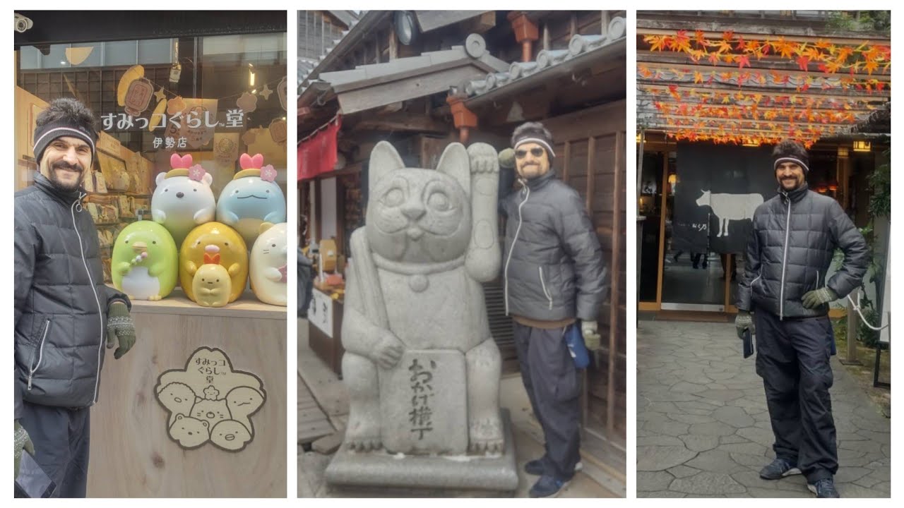 お伊勢参りの後に訪れたおかげ横丁　まるでタイムマシンに乗ったような感覚を味わえます　「千と千尋の神隠し」のような街並みが日常生活の疲れを忘れさせてくれる＾＾