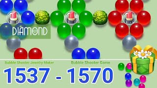 Bubble Shooter - Jewelry Maker. 1537 to 1570 screenshot 4