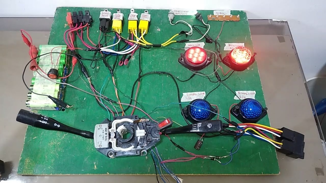 Part 2 Paano Mag Wiring Sa Combination Ng Headlight Parklight At
