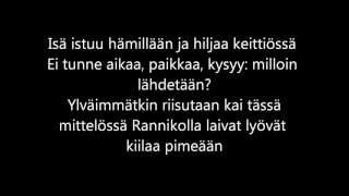 Video thumbnail of "Juha Tapio - Rakastan Niin Kauan Kuin Mä Voin (Lyrics)=(Sanat)"