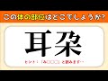 【人体の難読漢字】全15問！この体の部位の名前は？漢字の読みクイズを紹介【難問揃い】