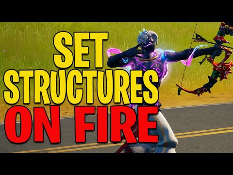 如何在fortnite第2章第6季中用火摧毁建筑物 传奇任务 如何在fortnite第2章第6季中用火摧毁建筑物 传奇任务