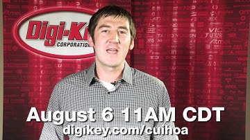 CUI and Digi-Key discuss AMT Encoders in a Google Hangout