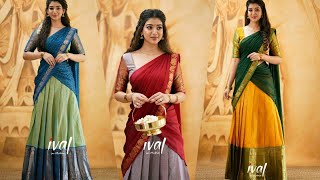 ✨Elegant South Indian Traditional Art Silk Lehenga Collection🌿||Free Shipping📦||COD Available💥 screenshot 5