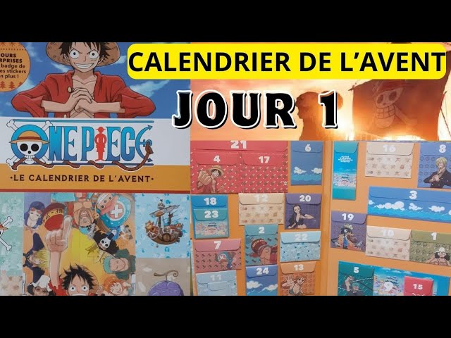 One Piece Calendrier de l'avent 2023 : tous les prix