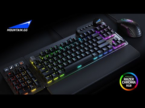 Mountain & RAZER Chroma Support - video from MOUNTAIN