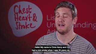 Mini Stroke, Massive Warning - Chris' Story