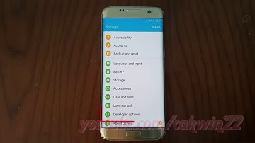 Samsung Galaxy S7 Edge : How to Enable or Disable Show layout boundaries (Android Marshmallow)