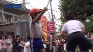 東京五輪招致を　幼稚園でオリンピックイベント