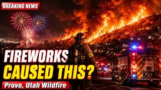 Provo Utah Wildfire: Did Fireworks Spark the Slate Canyon Fire