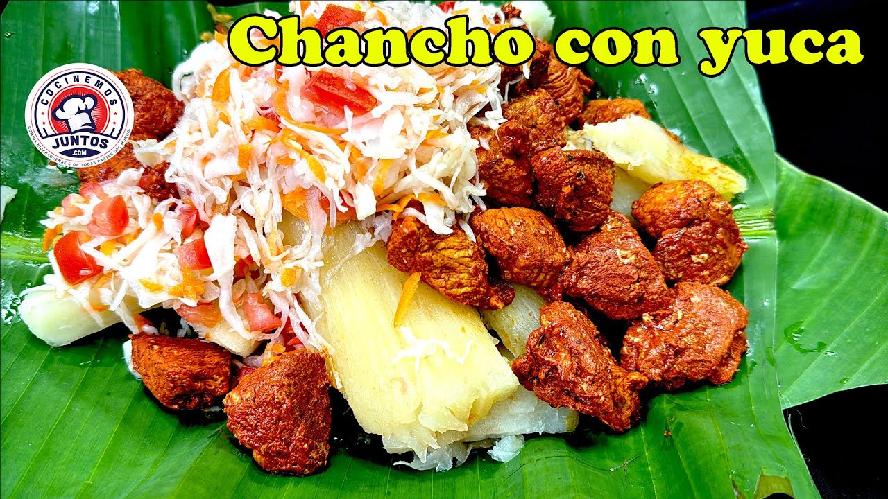Chancho con yuca como lo hacemos en casa 🔥