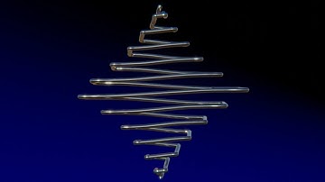 Blender geometry nodes - Curve wrapped around mesh (3.2 alpha)