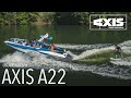 Обзор катера буксировщика Axis Wake Research - A22 на boot Dusseldorf